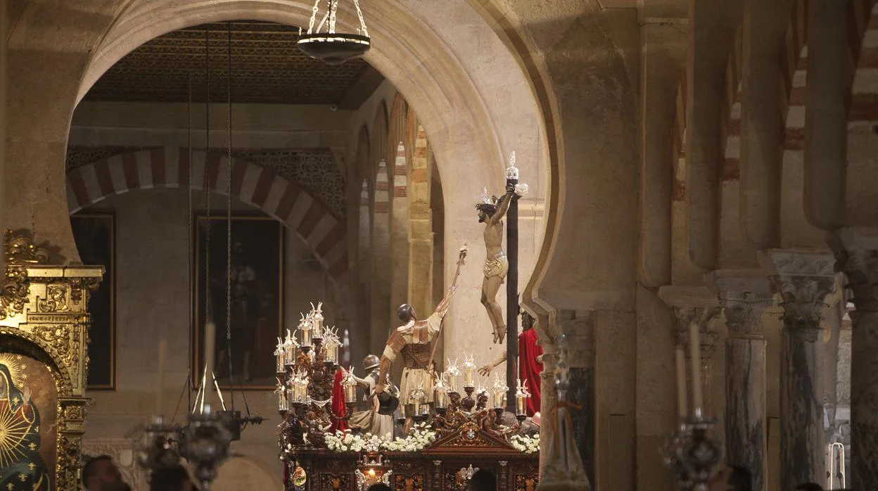 El misterio de la Agonía de Córdoba en el interior de la Mezquita-Catedral en el año 2015