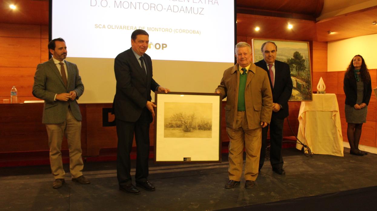 Entrega del premio al aceite de Montoro-Adamuz