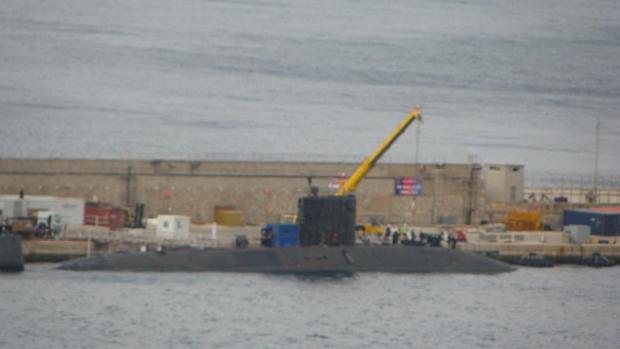 Nueva escala de un submarino nuclear en Gibraltar en menos de una semana