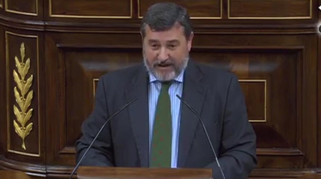 Alfonso Candón, en su despedida del Congreso