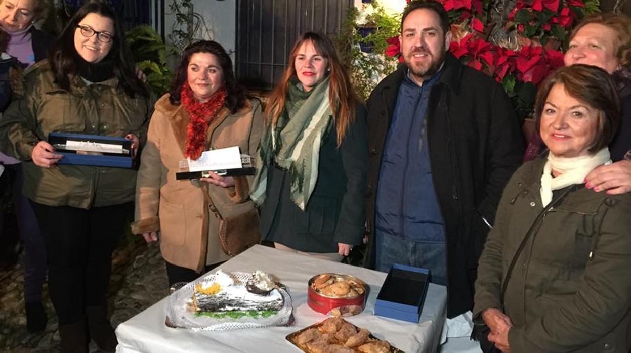 Imagen de la entrega de premios en la pasada edición del concurso de dulces «Patios de Córdoba»