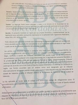 Aquí tienes los documentos en los que Jesús León firmó el preacuerdo de venta del Córdoba CF