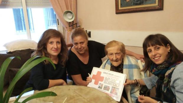 Fallece Concha Herrera a los 102 años, la voluntaria más longeva de Cruz Roja en Córdoba