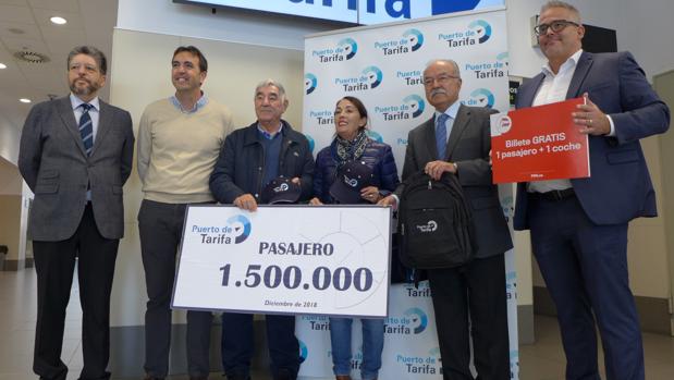 El Puerto de Tarifa alcanza el millón y medio de pasajeros anuales