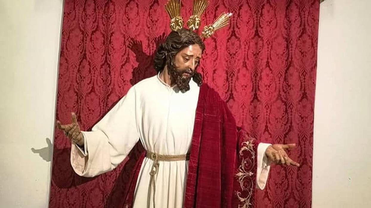 Nuestro Padre Jesús de la Salud en su Divina Misericordia en el Beso de Judas