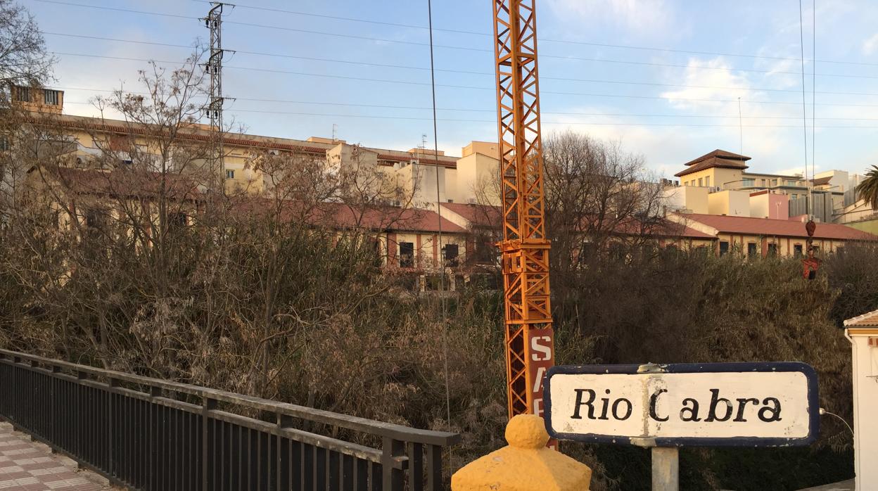 Río Cabra a su paso por la ciudad del mismo nombre