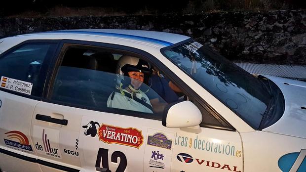 Una malagueña de 62 años, subcampeona de rallys de coches antiguos