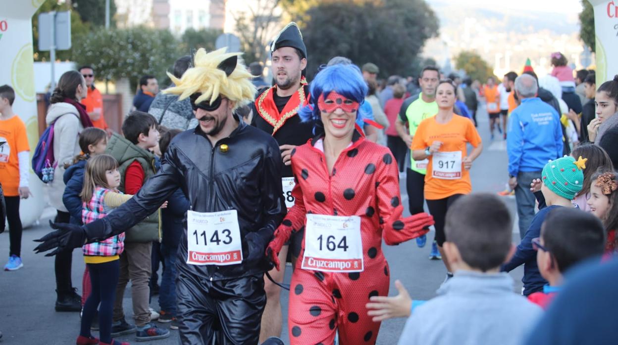 Peculiares corredores de la San Silvestre