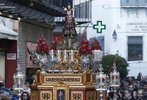 Procesión del Niño Jesús de la Parroquia de la Compañía en este año 2019