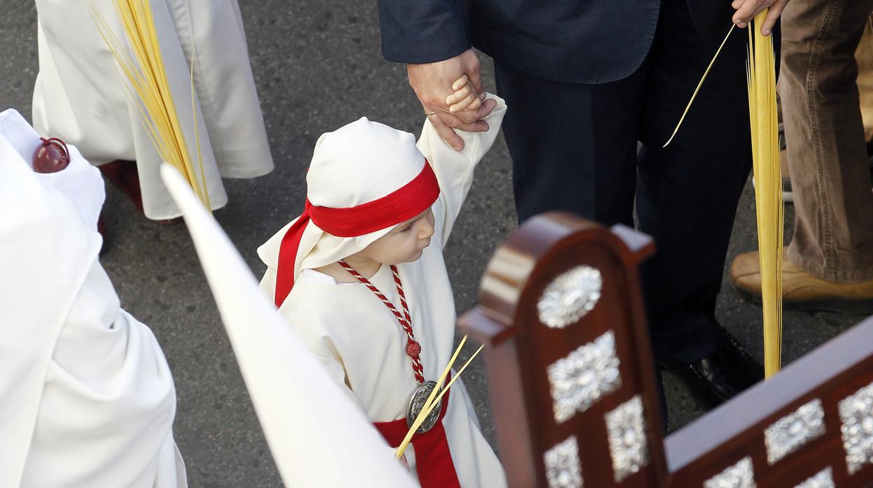 Niño hebreo de la Entrada Triunfal, primera cofradía de la Semana Santa cordobesa