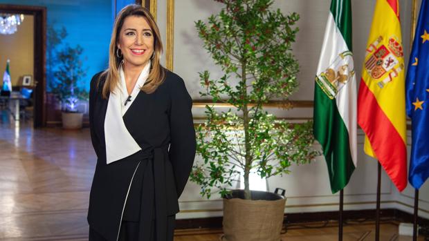 Susana Díaz: «Somos la garantía de defensa de la bandera blanca y verde»