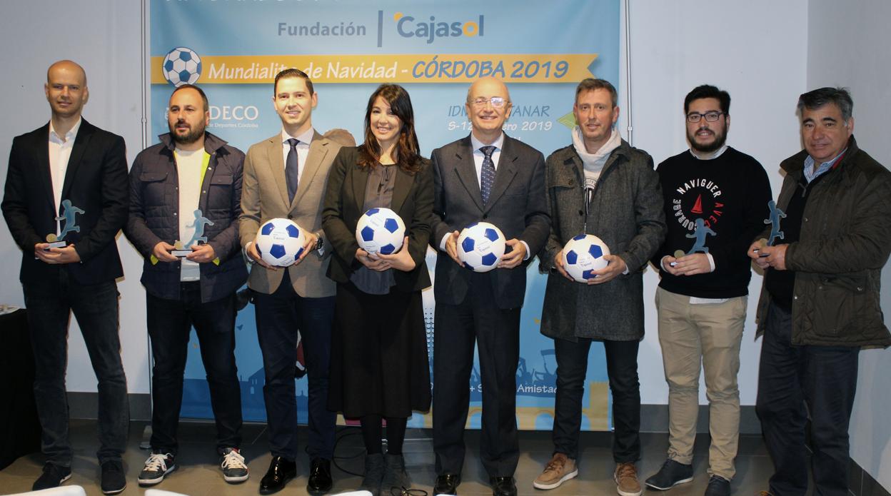 Presentación del torneo en la Fundación Cajasol