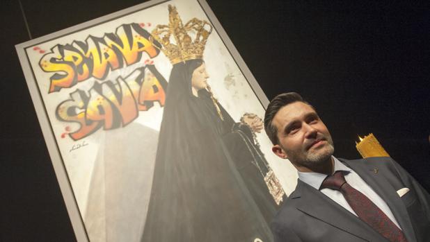 El «impactante» cartel de la Semana Santa de Málaga que incluye un grafiti