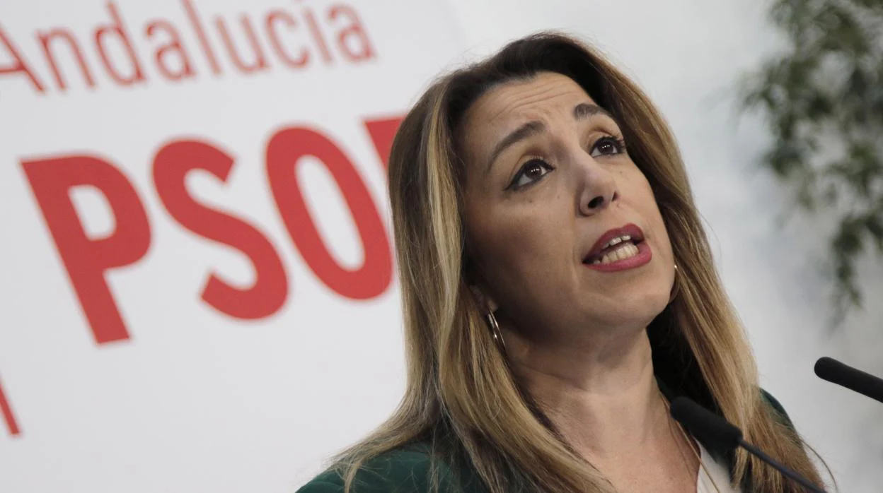La líder del PSOE de Andalucía en una imagen de archivo
