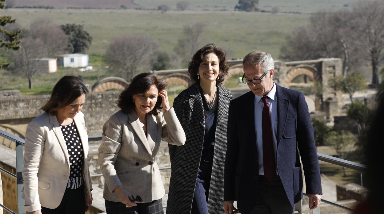 Visita de la directora general de la Unesco, Audrey Azoulay, a Medina Azahara