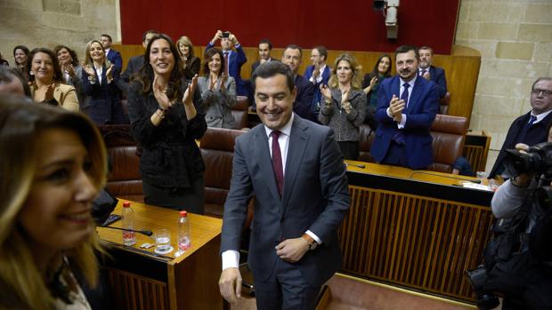 «La humildad ha derrotado a la soberbia» y otras frases de Juanma Moreno en el debate de investidura