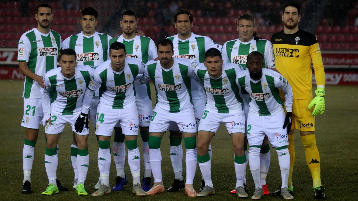 Once inicial ante el Numancia