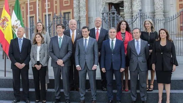 Las parcelas de poder de cada consejero de la Junta de Andalucía, al detalle