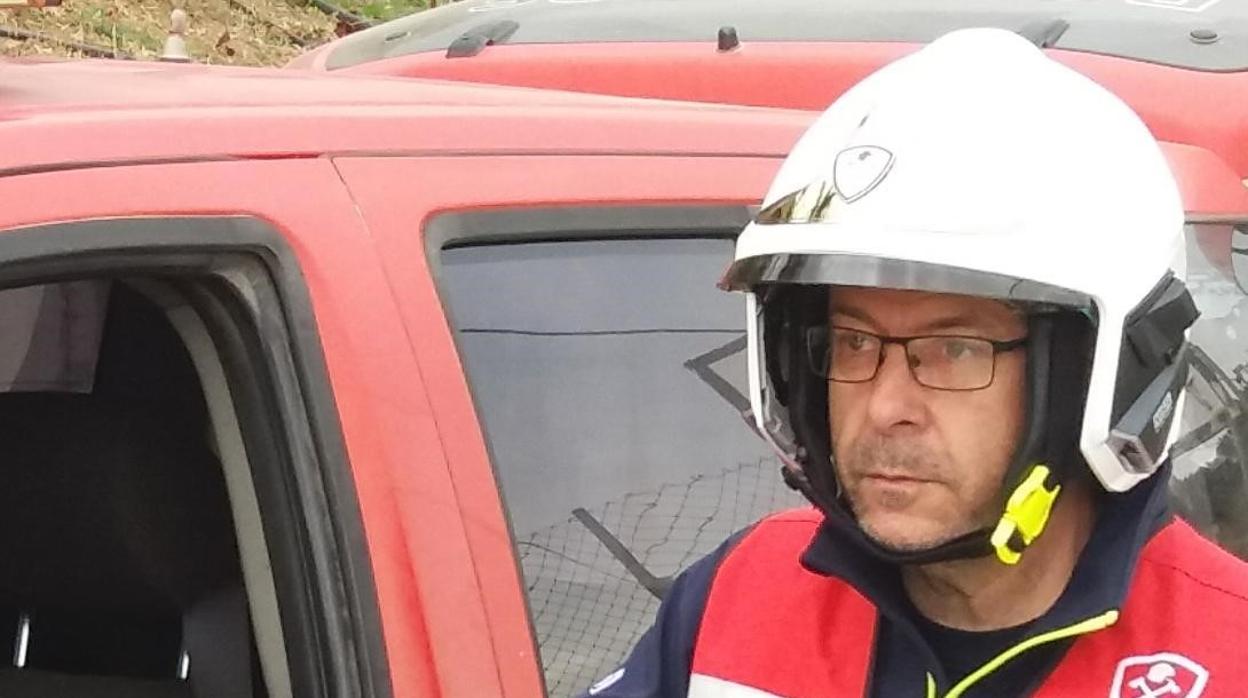 Julián Moreno, jefe de Bomberos del Consorcio Provincial de Málaga