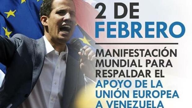Convocan una manifestación de apoyo a Guaidó en la plaza de las Tendillas de Córdoba para este sábado