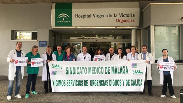 Los médicos denuncian la saturación de las Urgencias en Málaga