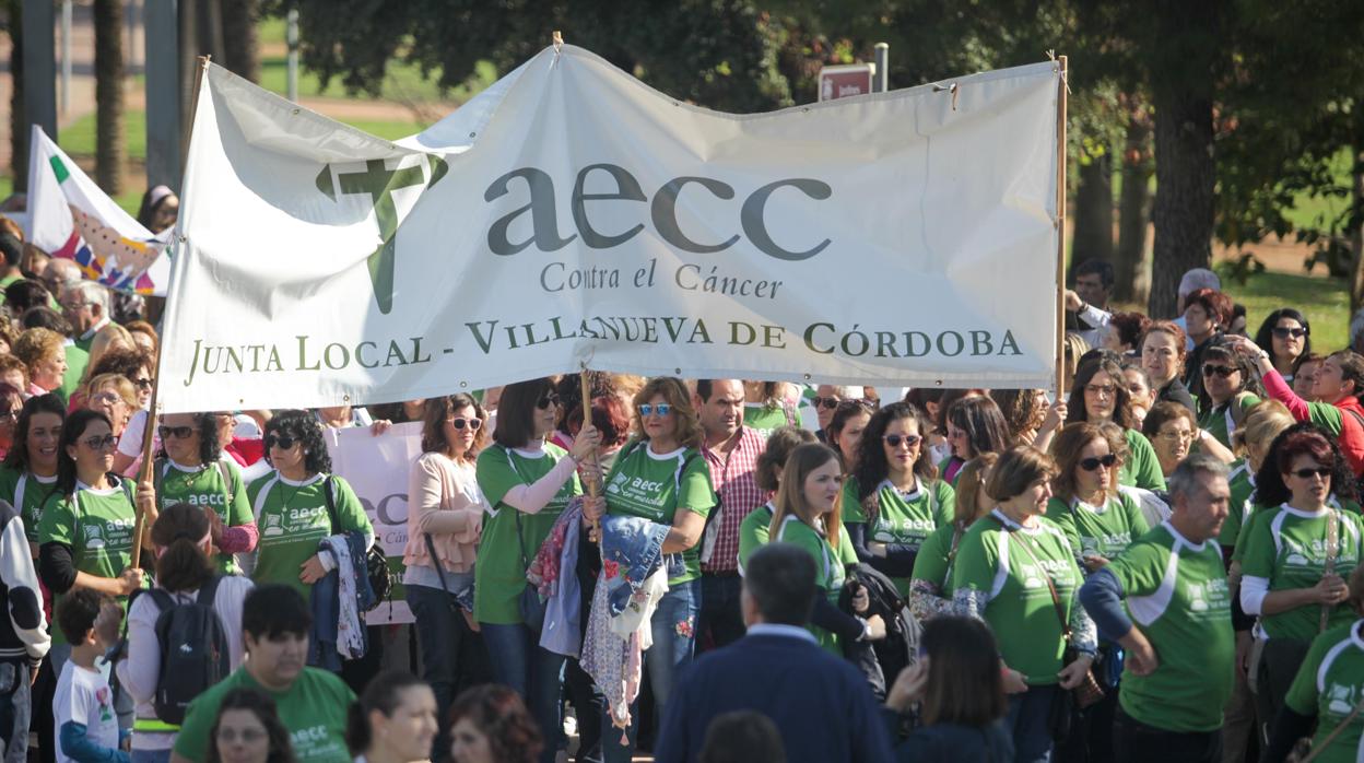 Imagen de archivo de una carrera popular en Córdoba contra el cáncer