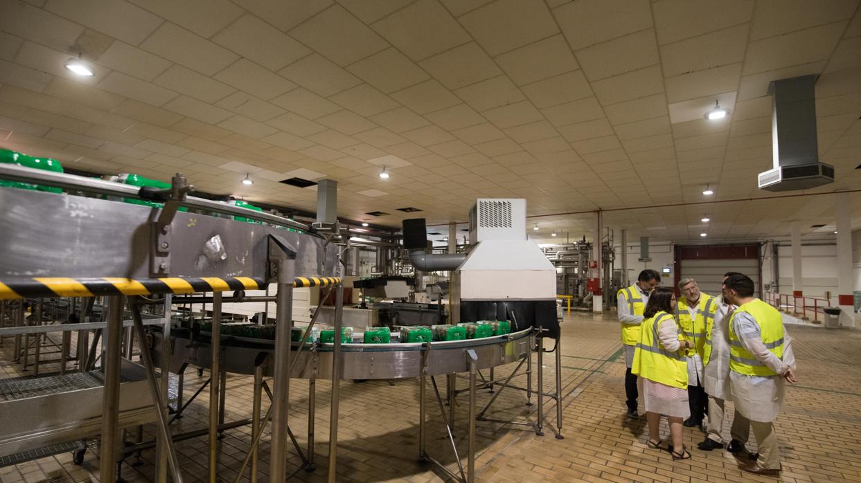 Trabajo en la fábrica de Mahou en Córdoba