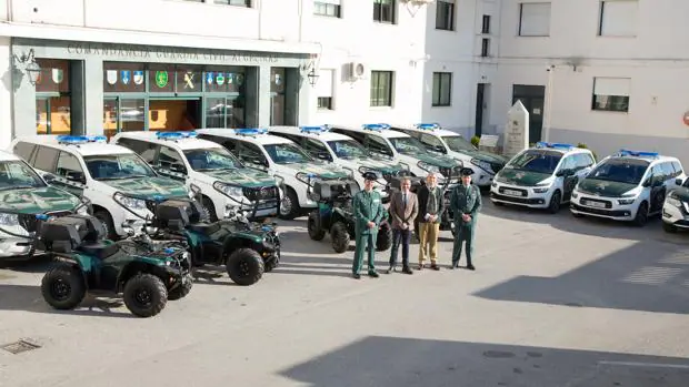 Llegan los anunciados nuevos vehículos para la Guardia Civil en el Campo de Gibraltar