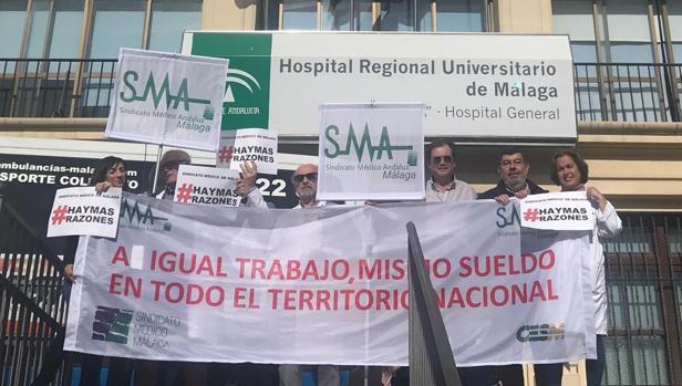 Los médicos de Andalucía apuntan ya a Pedro Sánchez en su petición de mejorar la sanidad