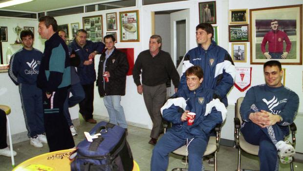 Hace 20 años del encierro del Córdoba CF que acabó en el ascenso a Segunda en Cartagena