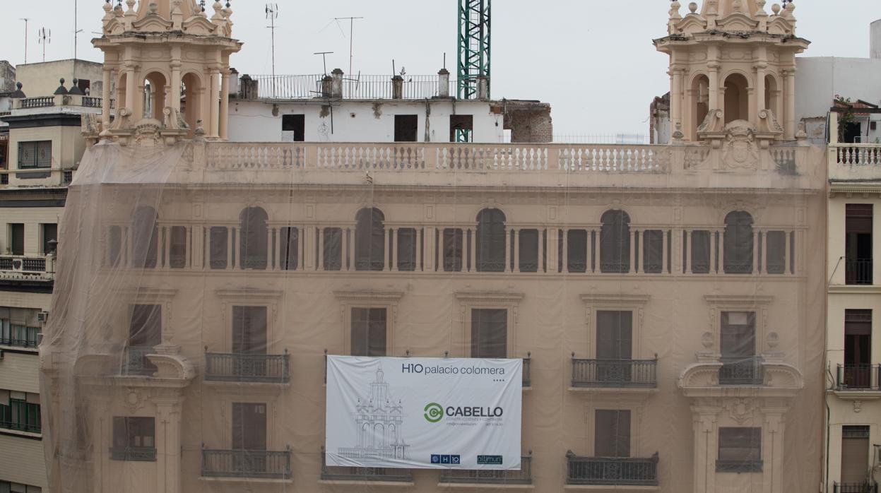 La Casa Colomera de Las Tendillas se encuentra en obras para su transformación en un hotel