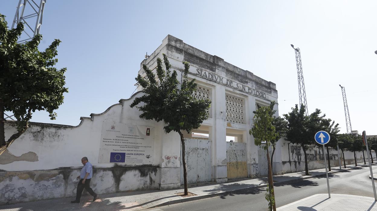 Estado actual del estadio de San Eulogio, en el Campo de la Verdad