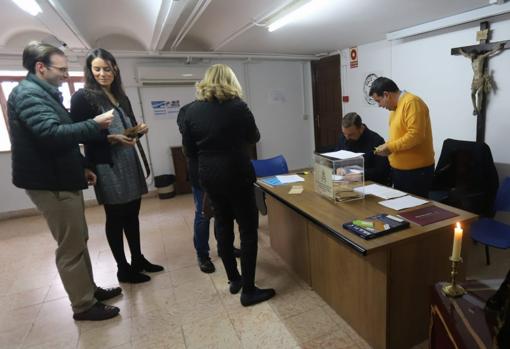 Celebración del cabildo de elecciones en los Dolores de Córdoba