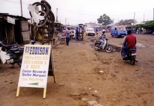 Imagen del barrio de Lomé (Togo), primer destino de misión del salesiano