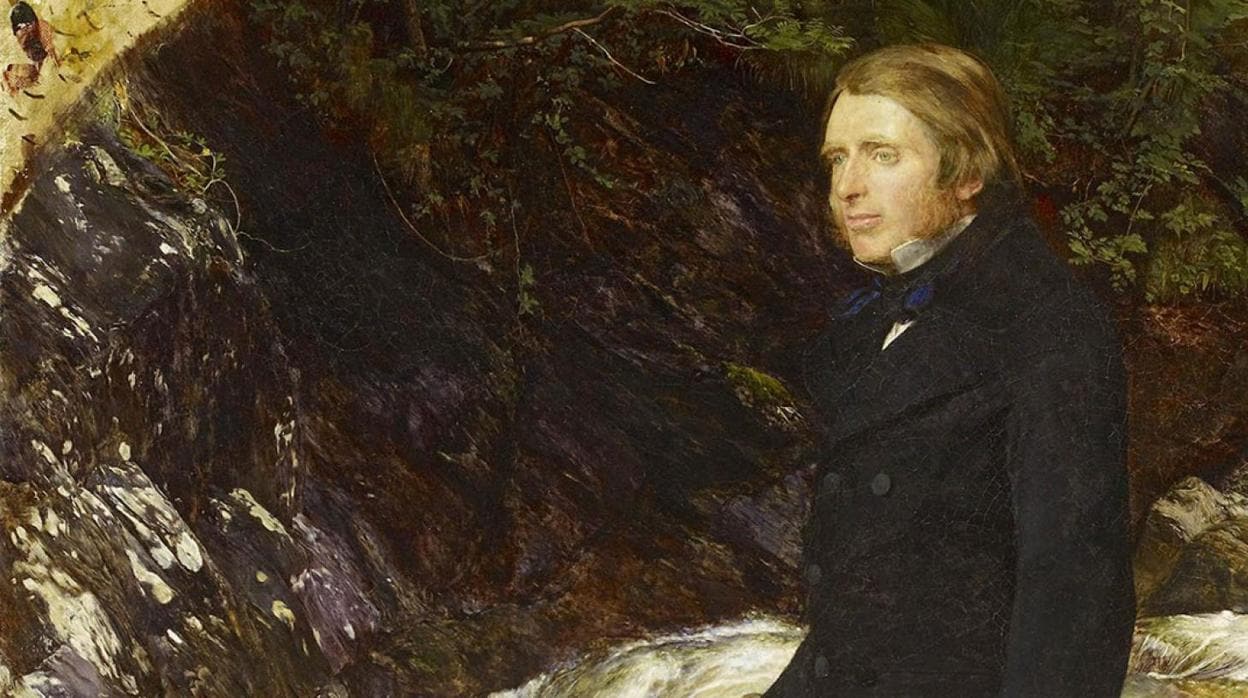 Johm Ruskin, en un retrato que le hizo John Everett Millais, marido de su primera esposa
