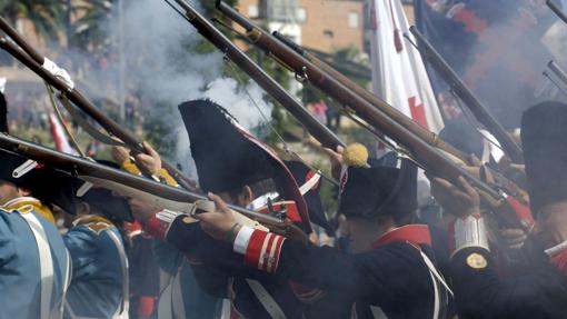 Recreación de la Batalla de Bailén