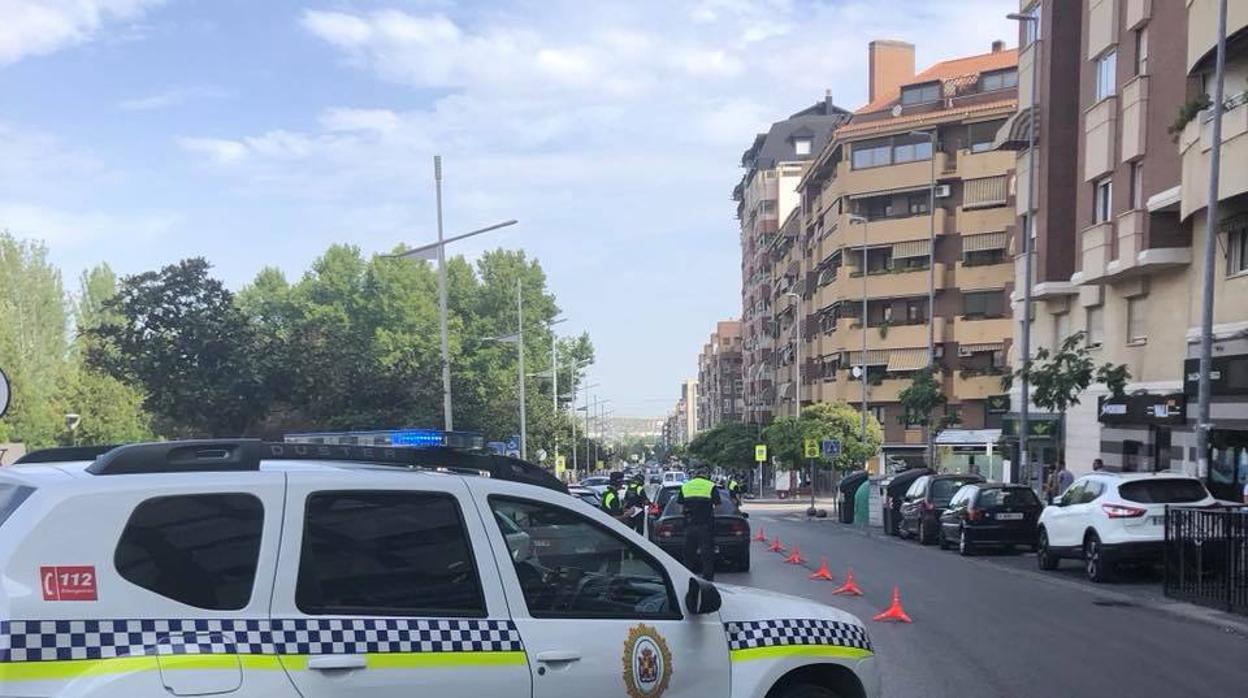 Patrulla de la Policía Local de Jaén