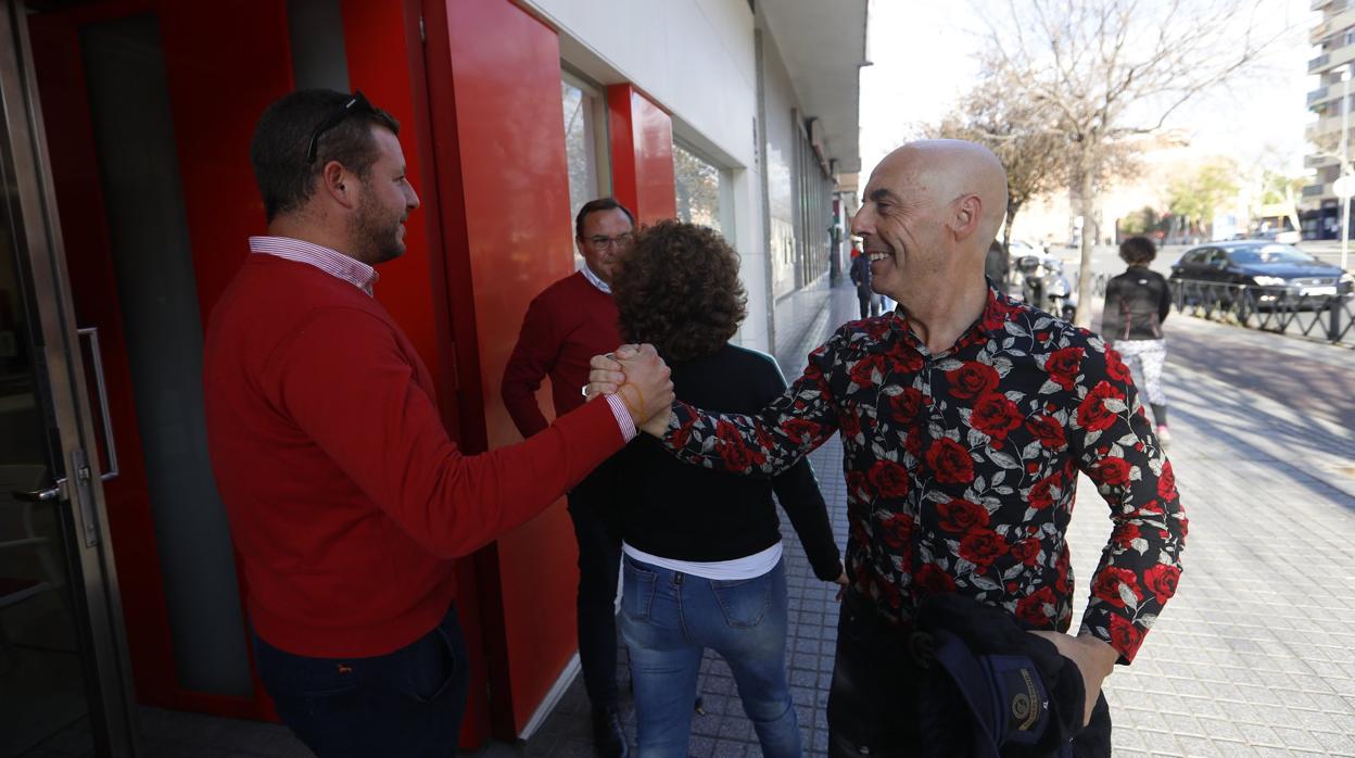 Antonio Hurtado, al entrar en la ejecutiva