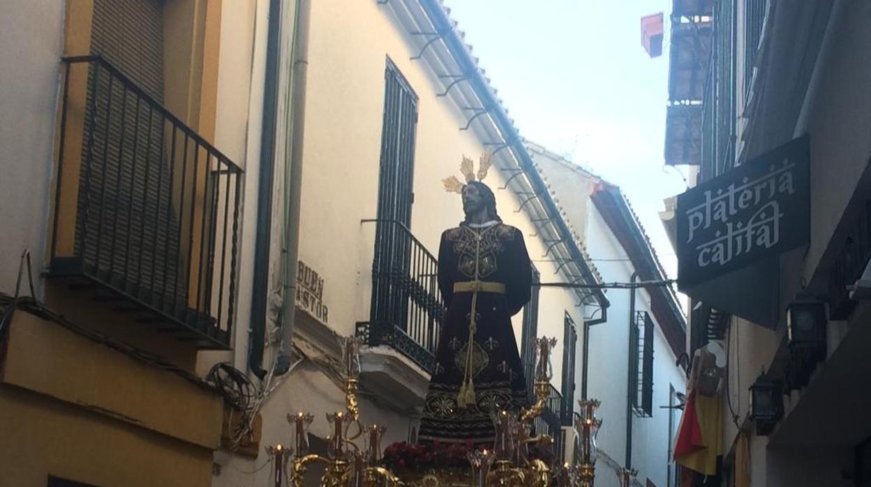 El Señor del Perdón, en la Judería