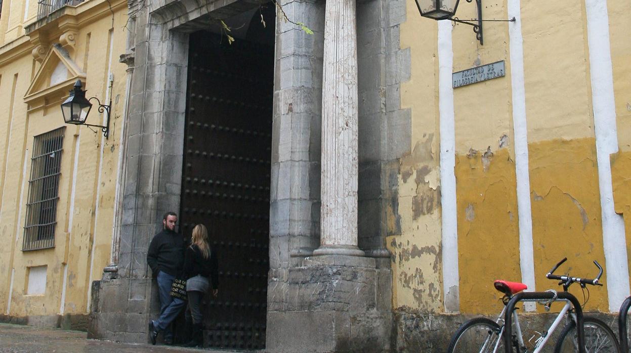 Entrada a la Facultad de Filosofía de Córdoba