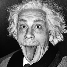 John Malkovich como Albert Einstein