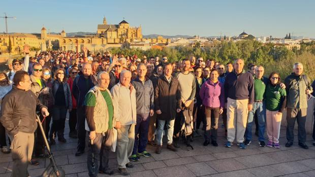 Una etapa del Camino Mozárabe por Córdoba para conmemorar los 175 años de la Guardia Civil