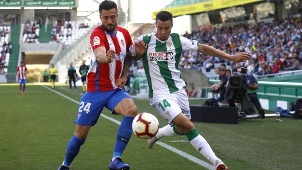 El Córdoba CF recibe del Sporting el estacazo definitivo (1-2)