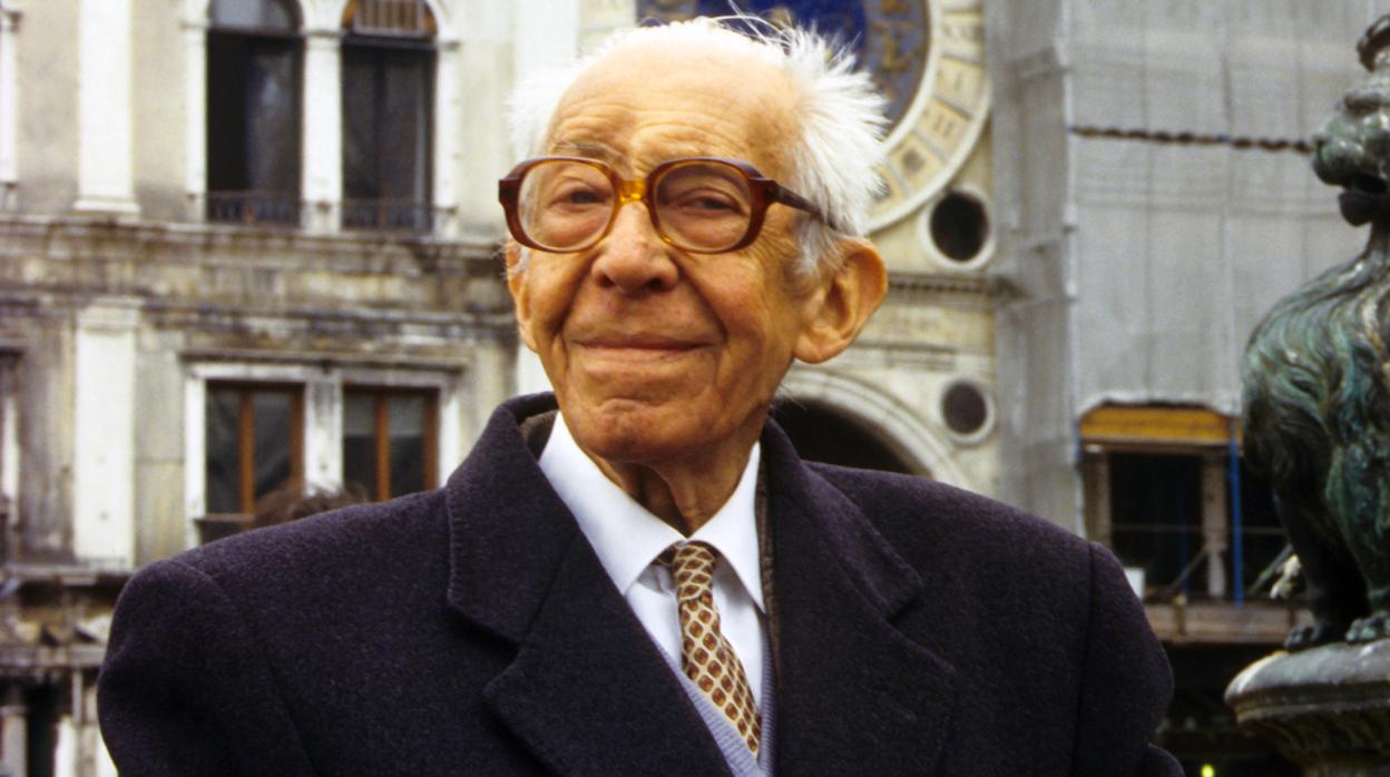 Porfirio Smerdou, a los 90 años, en una imagen tomada por su nieto Cristian en Italia