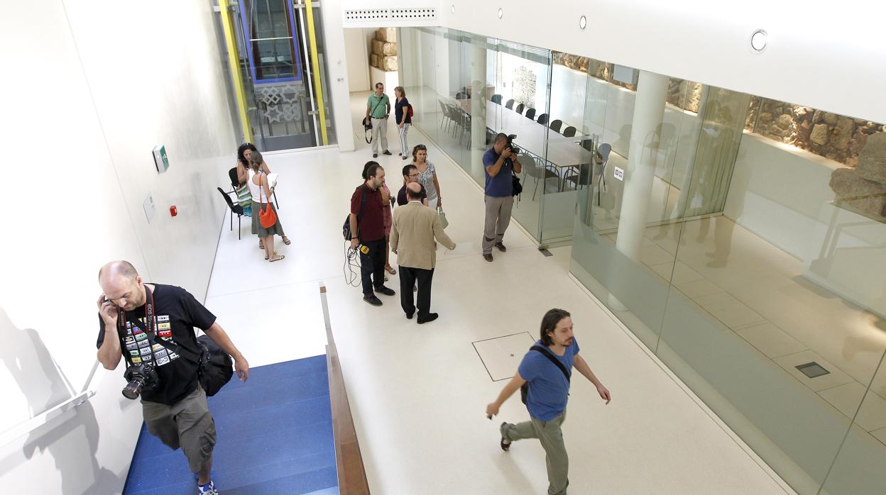 Interior del Centro de Recepción de Visitantes de Córdoba