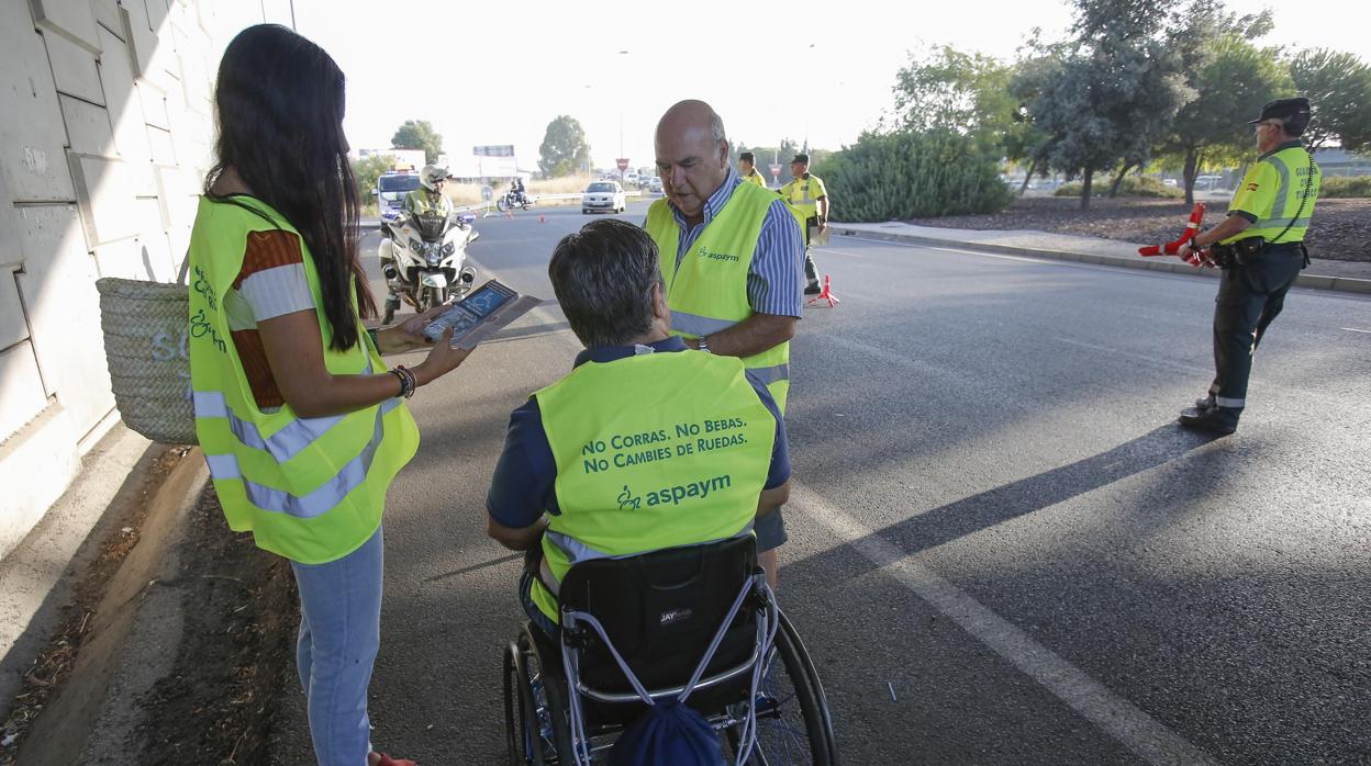 Campaña contra los accidentes de tráfico en Córdoba