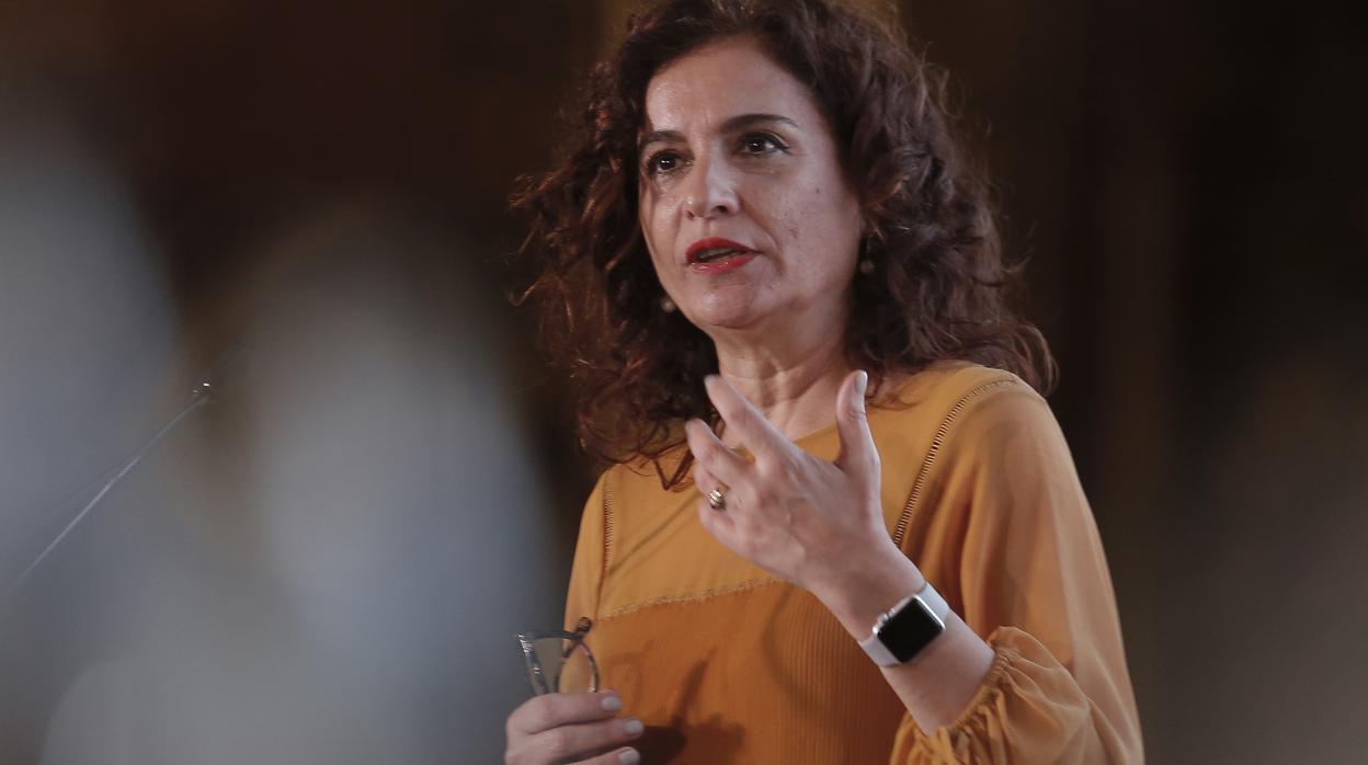 María Jesús Montero, en el Foro de Directivas Andaluzas de Deloitte