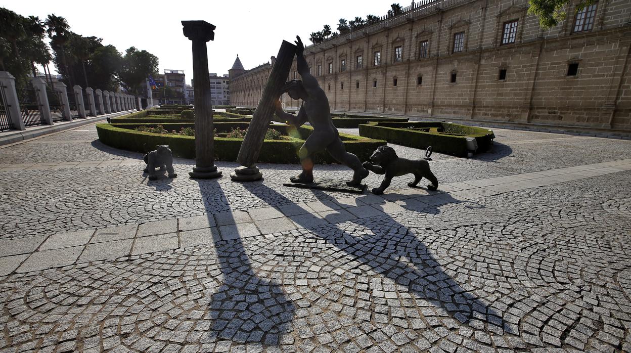 Imagen del exterior del Parlamento andaluz