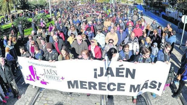 Las plataformas de Jaén recorrerán unidas la manifestación contra la pérdida de habitantes