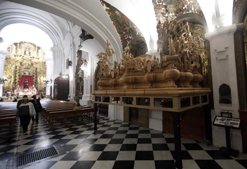 Paso que estrenará el Cristo de la Providencia el Viernes de Dolores de Córdoba